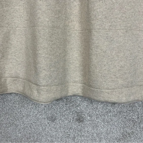 Pure Jill Sweater Womens Medium Petite Beige Kimono Pullover Cotton Blend-4284 - Picture 3 of 11